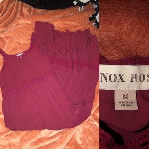 Full length flowy dress